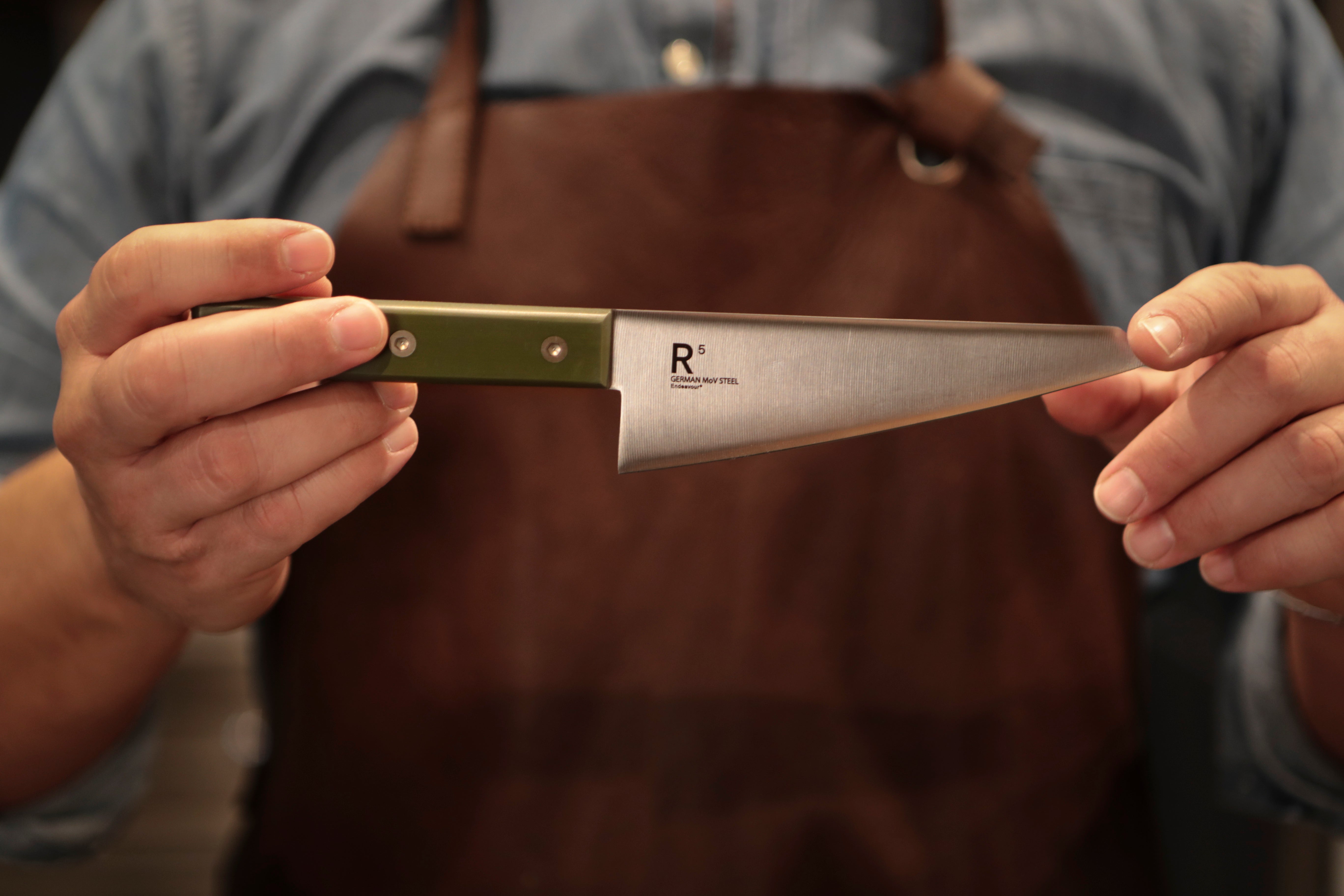 Resolution R5 Honesuki kniv - L14,5 cm.